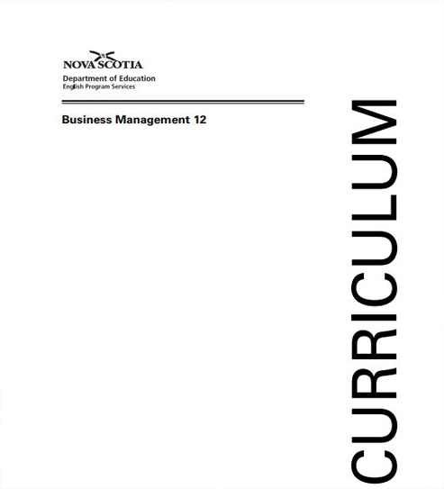 curriculum Business